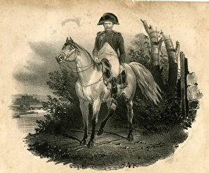 Images Dated 17th March 2017: Napoleon after the Battle of Waterloo