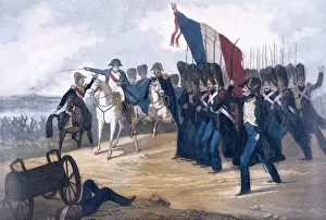 Defeated Gallery: Napoleon in the Battle of Waterloo, 1815. The