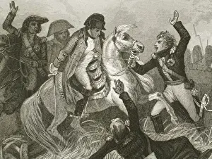 Seventh Prints: Napoleon Bonaparte (1769-1821). Battle of Waterloo, 18th June