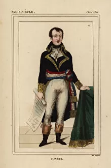Consulate Collection: Napoleon Bonaparte as First Consul during