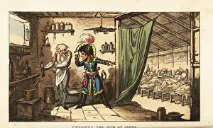 Plague Prints: Napoleon Bonaparte ordering the poisoning