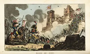 Acre Gallery: Napoleon Bonaparte ordering his troops to