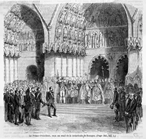 Bourges Prints: Napoleon at Bourgese