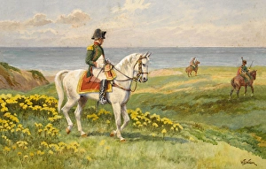 Images Dated 6th November 2013: Napoleon Buonaparte on the coast of France