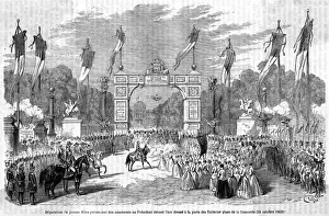 Napoleon Enters Paris