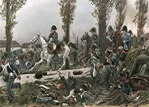 Leipzig Prints: Napoleon in Flight 1813
