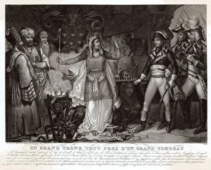 Teller Collection: Napoleon and a fortune-teller