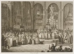 Tuileries Prints: Napoleon II Baptised