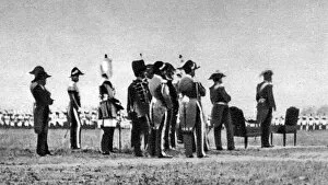 Napoleon III and Troops