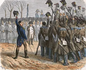 Escapes Prints: Napoleon Lands Antibes Events War Napoleonic