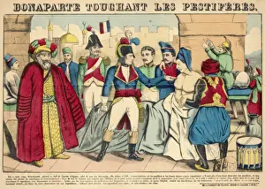 1799 Prints: NAPOLEON AND LEPERS