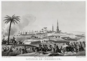 Napoleon victorious at the battle of Chebreisse Date: 13 July 1798
