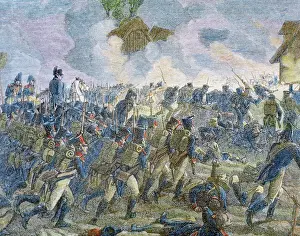 Napoleonic Prints: Napoleonic Wars (1796-1815). BATTLE OF THE ROTHIERE (1814