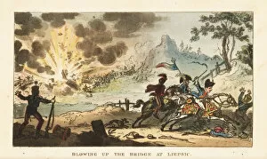 Explosives Gallery: Napoleons Army retreating from the battlefied