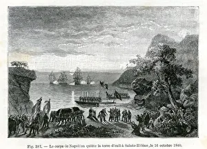Corpse Prints: Napoleon's Corpse Leaving St Helena