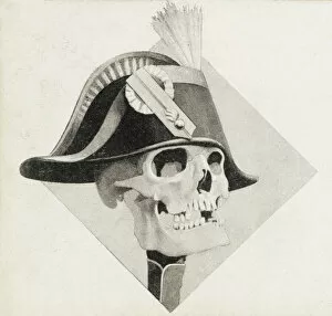Satire Collection: Napoleons skull