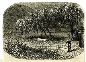 Napoleons Prints: Napoleon's tomb at St Helena