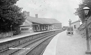 Platform Gallery: Narberth Railway Station, Pembrokeshire, South Wales