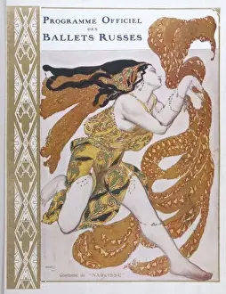 Bakst Prints: Narcisse / Cover / Bakst