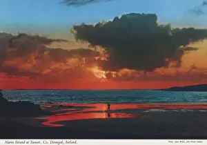 Sunset Prints: Narin Strand at Sunset, County Donegal, Republic of Ireland