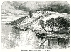 Images Dated 14th December 2018: Narragansett Fort at Fort Neck