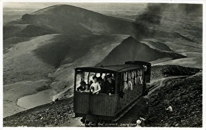 Railway on Snowdon