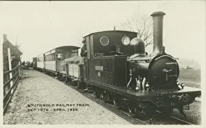 Images Dated 25th March 2020: Narrow Gauge Railway Station, Southwold, Halesworth, Waveney, Suffolk, England