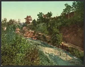Narrows Prints: The Narrows, Poagshole, near Dansville, N. Y