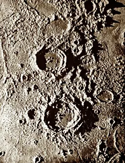 Craters Prints: Nasmyth's model moon photograph, Aristotle and Eudoxus