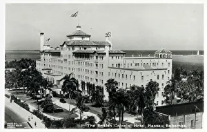 Bahamas Prints: Nassau, Bahamas - The British Colonial Hotel
