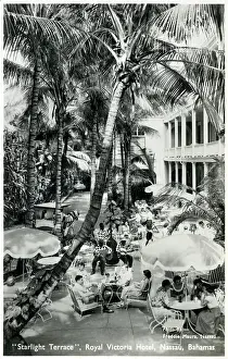 Archipelago Prints: Nassau, Bahamas - Starlight Terrace - Royal Victoria Hotel