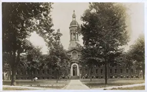 Pathway Prints: Nassau Hall, Princeton University, New Jersey, USA
