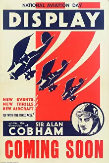 Images Dated 24th May 2012: National Aviation Day Display poster