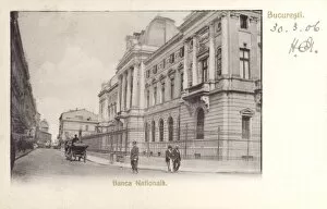 Images Dated 21st April 2011: National Bank - Bucharest, Romania