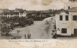 Banking Gallery: National Bank of India, Mombasa, Kenya, East Africa