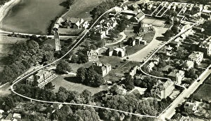 Orphanage Gallery: National Childrens Home (NCH), Alverstoke - Aerial view