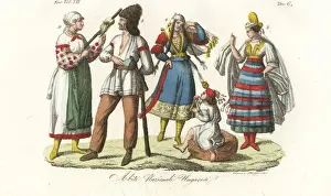 National costumes of the Hungarians, 18th century