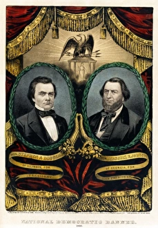 Images Dated 9th May 2011: National Democratic Banner