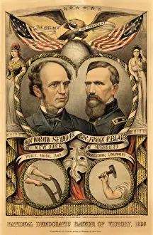 Presidential Prints: National Democratic Banner of Victory, 1868