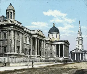 Martins Prints: National Gallery and st Martins