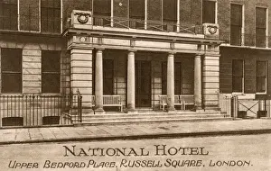 National Hotel, Upper Bedford Place, Russell Square, London