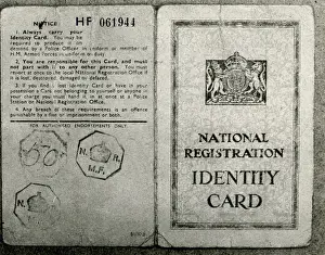National Id Card 1940S
