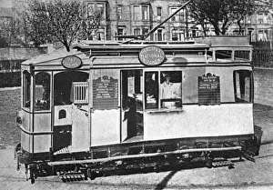 Cheap Prints: National Kitchens, tram kitchen in Halifax, WW1