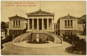 Images Dated 11th November 2016: The National Library, Athens, Greece