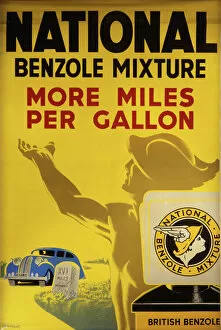 Miles Collection: National petrol advert