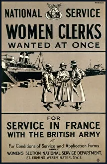 War Posters Gallery: National Service Wwi