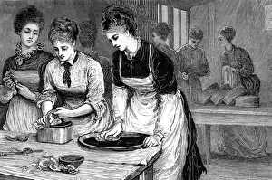 Scullery Prints: National Training School of Cookery at South Kensington. Mo
