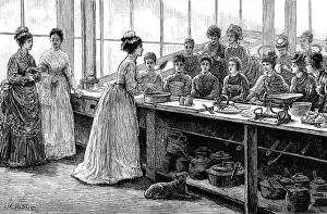 National Training School of Cookery at South Kensington: Aft