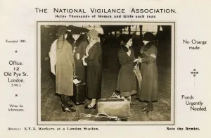 Images Dated 15th May 2018: The National Vigilance Association - NVA Workers, London