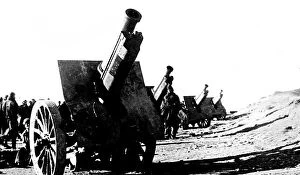 Rebels Collection: Nationalist Artillery; Spanish Civil War, 1939